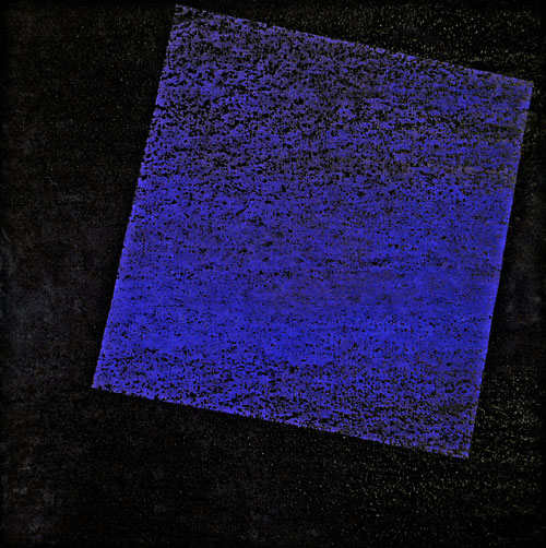 Untitled (The Color of Blue series, sd 15Nov.2008, floating square)