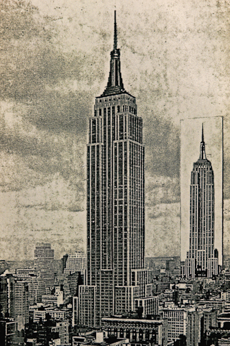 Study for Life Size Photograph of the Empire State Building