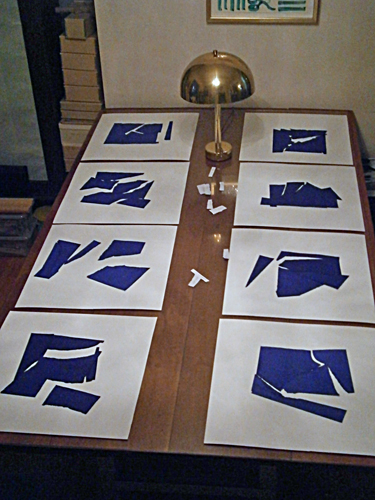 studio view (23 Feb.2016, Blueprint Inkworks series, stages)