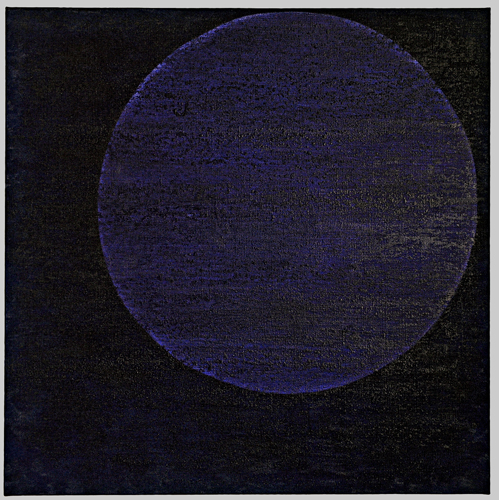Untitled (The Color of Blue series, sd16Nov.2008, circle)