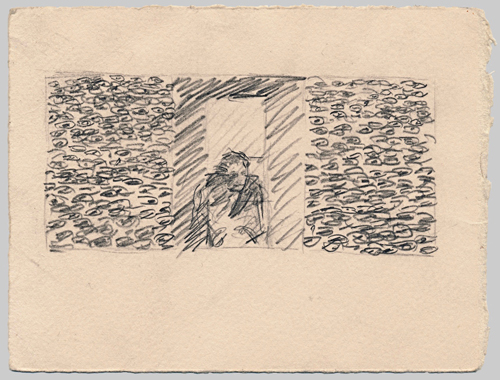 sketch for Portrait of an Actor (Robert Younger, P-48-85)