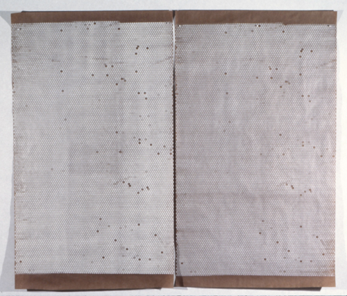 White Black with Traces of White